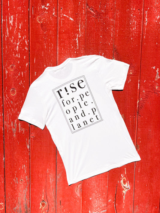 RISE for People and Planet Tee